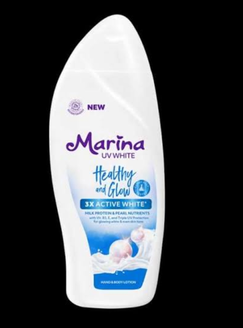 Marina hand body lotion uv white